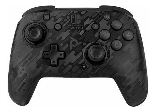 NINTENDO Controller PDP Faceoff Deluxe wireless per Nintendo Switch nero